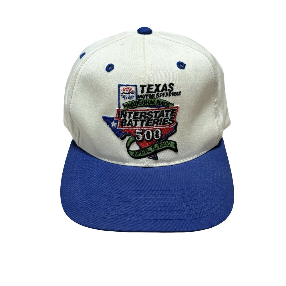 Vintage 1997 Texas Motor Speedway 500 Inaugural Race Snap Back Hat OSFM